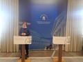 Retki Helsinkiin 6.4 2017. Ulkoasiainministeriö.
Ministerin tiedotuspiste